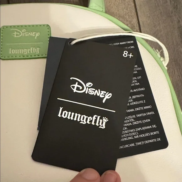 Loungefly Tinker Bell Crossbody Bag - Green and Cream - Picture 3 of 4